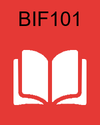 VU BIF101 Book