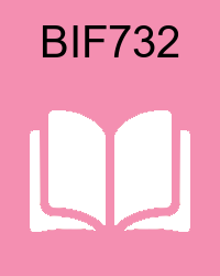 VU BIF732 Book