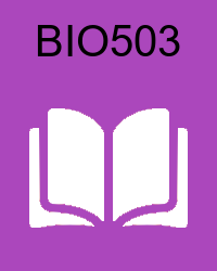 VU BIO503 Book