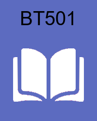 VU BT501 Book