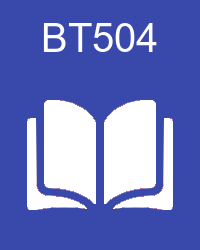 VU BT504 Book