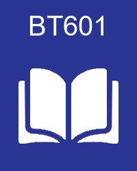 VU BT601 Book