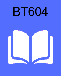 VU BT604 Quizzes