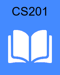 VU CS201 - Introduction to Programming handouts/book/e-book