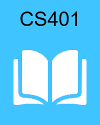 VU CS401 Book