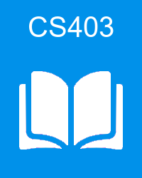 VU CS403 Book