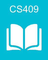 VU CS409 Book
