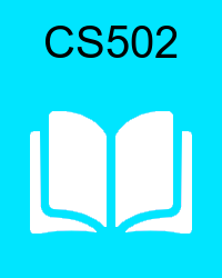 VU CS502 Book
