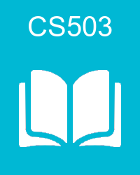 VU CS503 Book