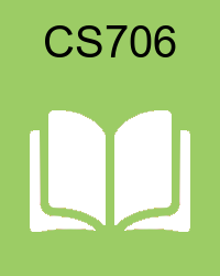 VU CS706 Book
