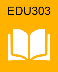 VU EDU303 Book