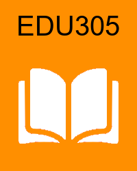 VU EDU305 Book