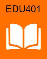 VU EDU401 Materials