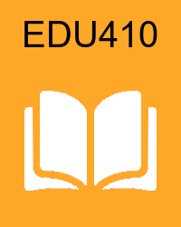 VU EDU410 Book