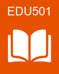 VU EDU501 - School, Community and Teacher handouts/book/e-book