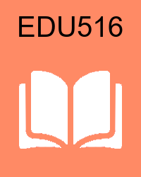 VU EDU516 Book