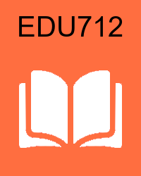 VU EDU712 Book