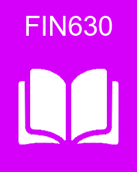 VU FIN630 Book