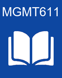 VU MGMT611-HRM611 Book