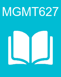 VU MGMT627 Book