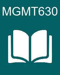 VU MGMT630 Materials