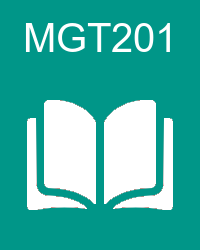 VU MGT201 Book