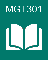VU MGT301 Book