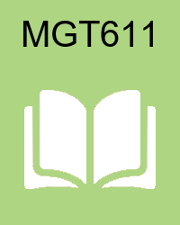 VU MGT611 Book