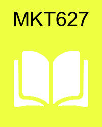 VU MKT627 Lectures