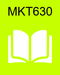VU MKT630 Lectures
