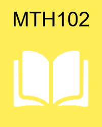 VU MTH102 Book