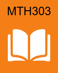 VU MTH303 Book