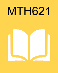 VU MTH621 Book