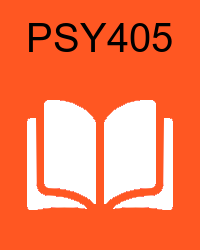 VU PSY405 Book