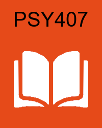 VU PSY407 Lectures