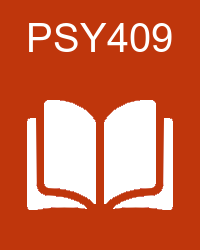 VU PSY409 Book