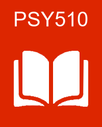 VU PSY510 Book