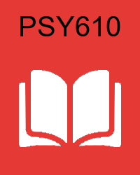 VU PSY610 Lectures