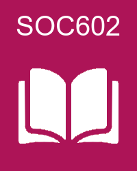VU SOC602 Lectures