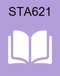 VU STA621 Book