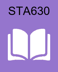 VU STA630 Book