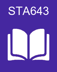 VU STA643 Book