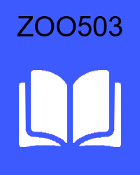 VU ZOO503 Lectures