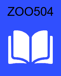 VU ZOO504 - Wildlife handouts/book/e-book