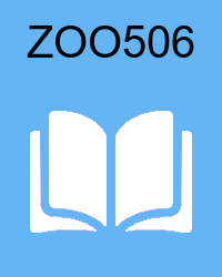 VU ZOO506 Book