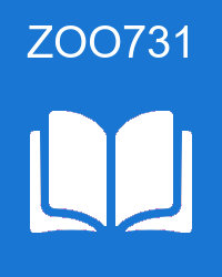 VU ZOO731 Book